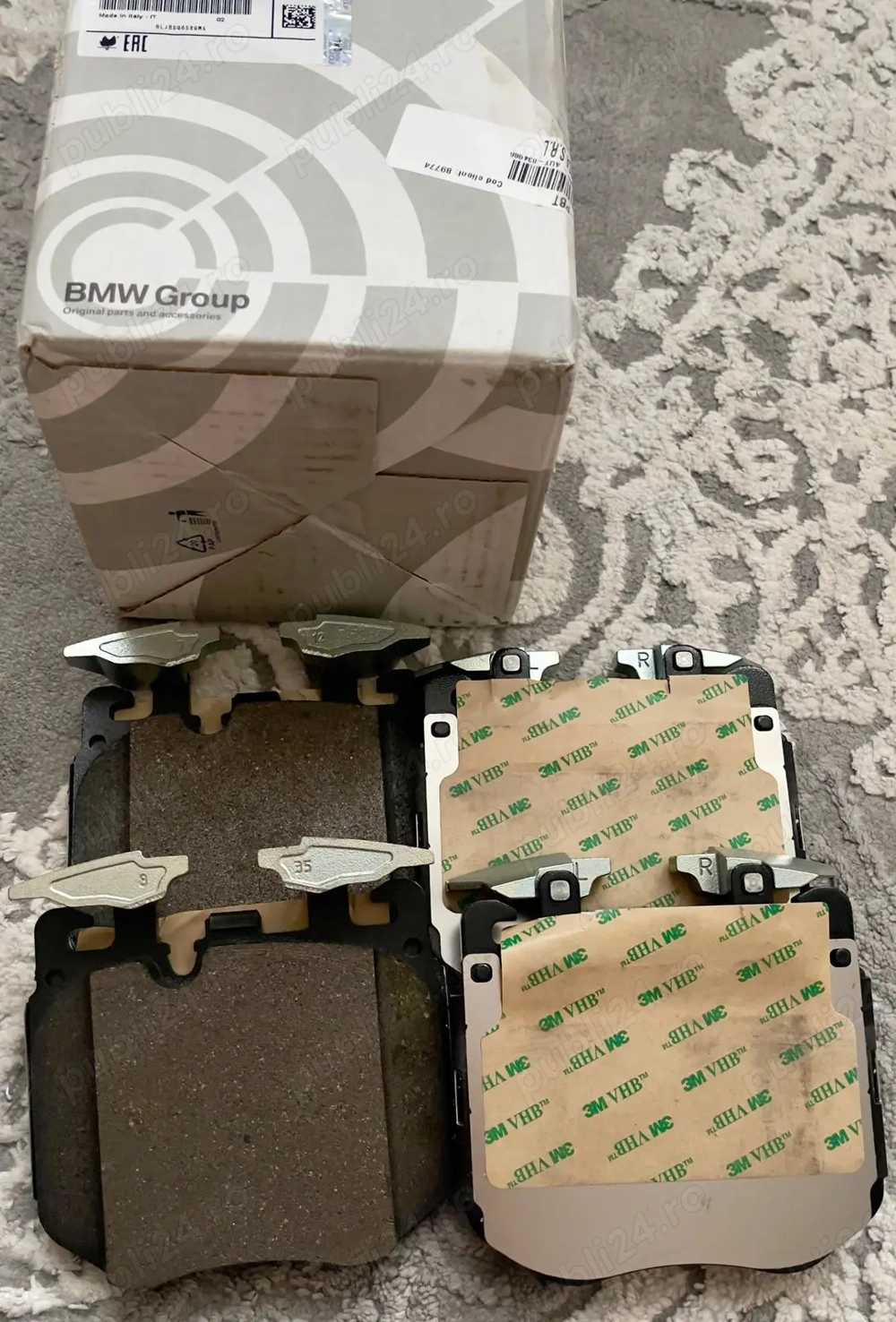Set placute frana frana disc BMW
