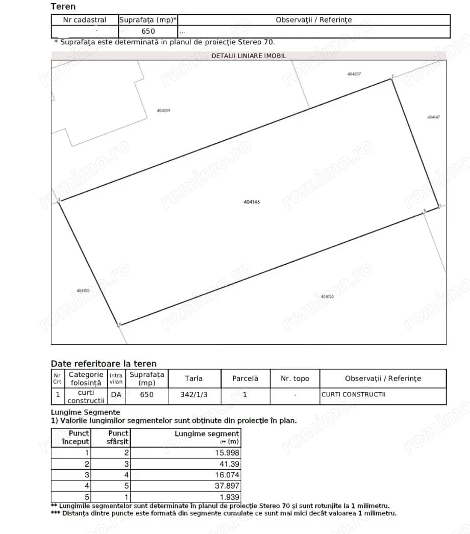Teren 650 mp de vânzare în Ghiroda | Stradă betonată, toate utilitățile