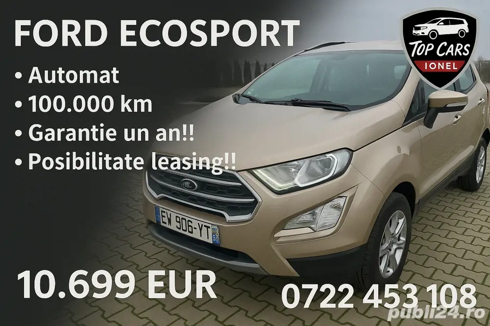 Ford Ecosport 1.0 Ecoboost Automat