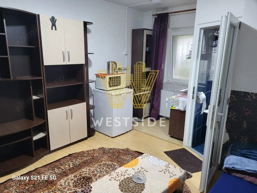 Garsoniera mobilata si utilata, de vanzare, in Giroc