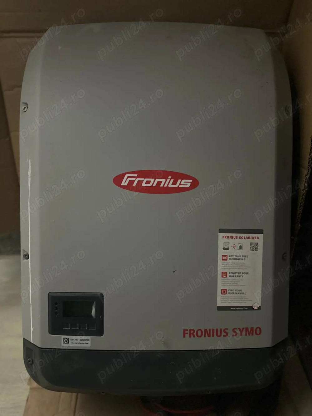  Invertor Fronius Symo On-Grid Trifazic 10 kW 