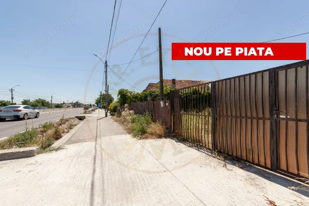 Investitie teren de 3408 mp de 45e/mp -DN 73 E-la 1 min de Pitesti!