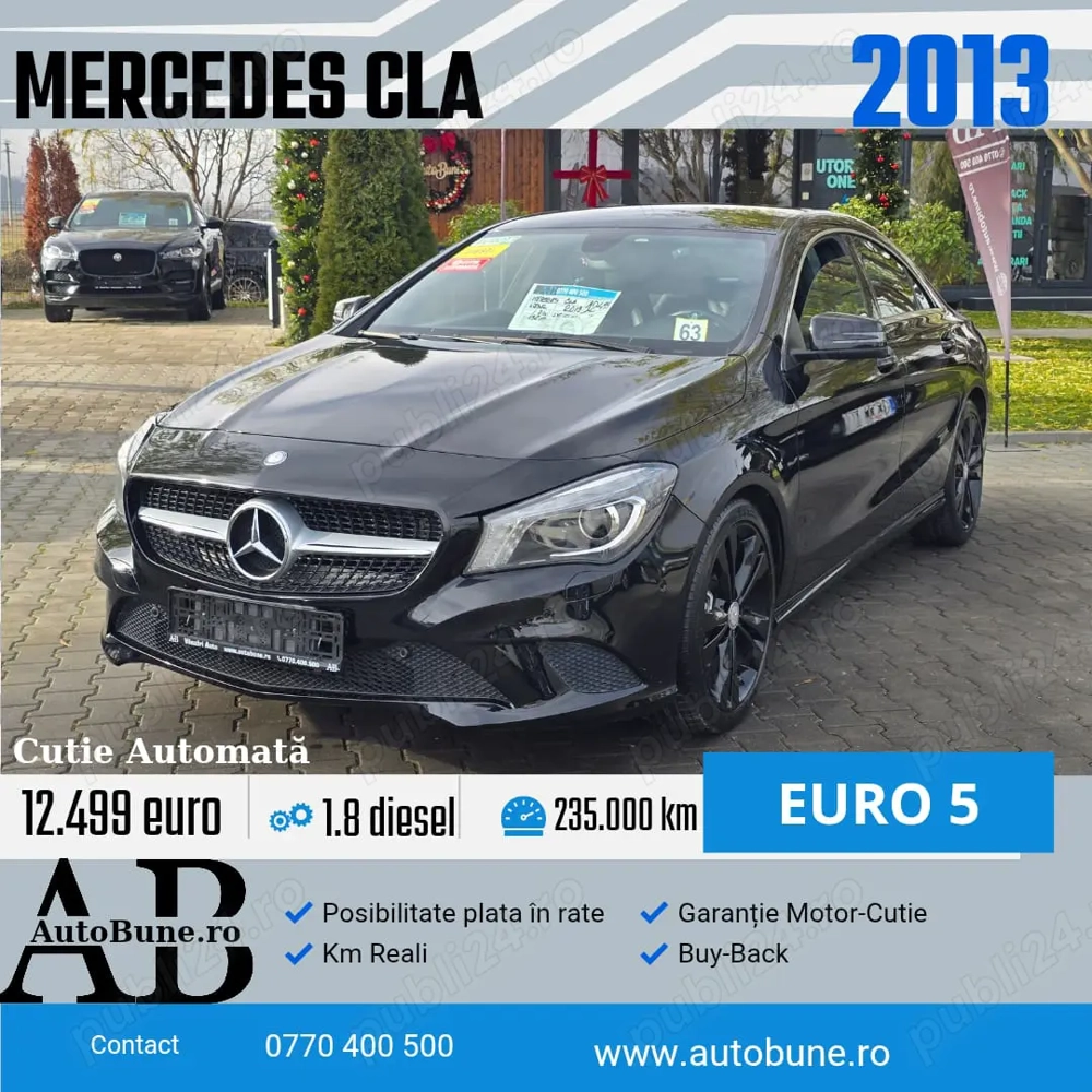 Mercedes CLA 200 1.8 Diesel 136 CP
