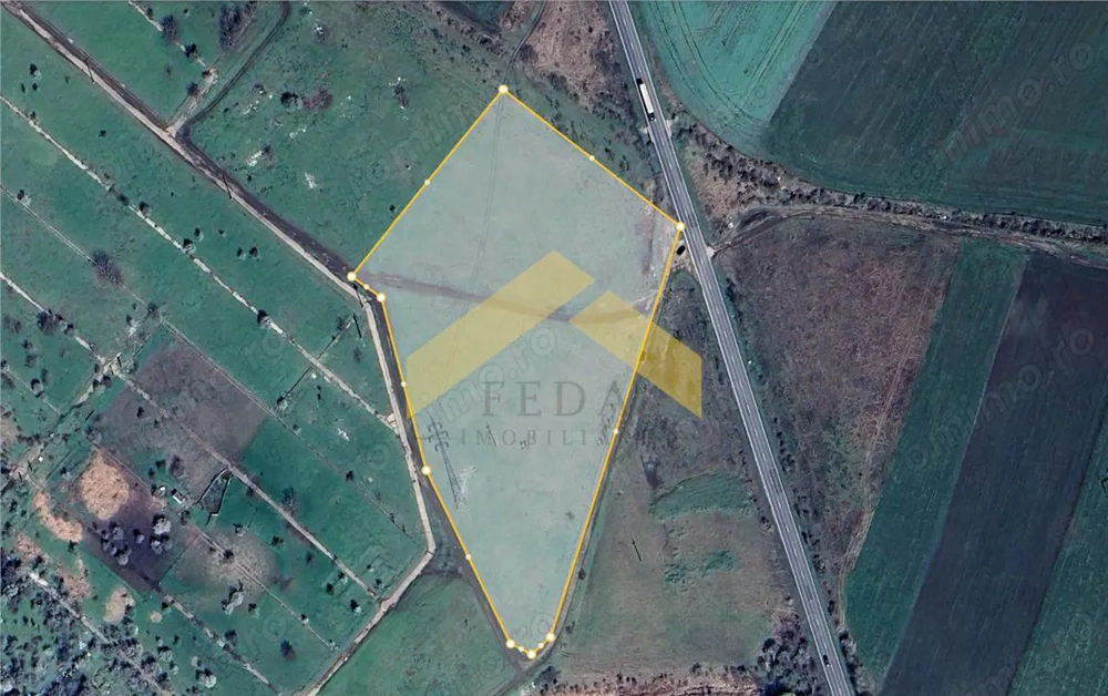 Teren 21,000 mp intravilan de vanzare centura de nord Arad