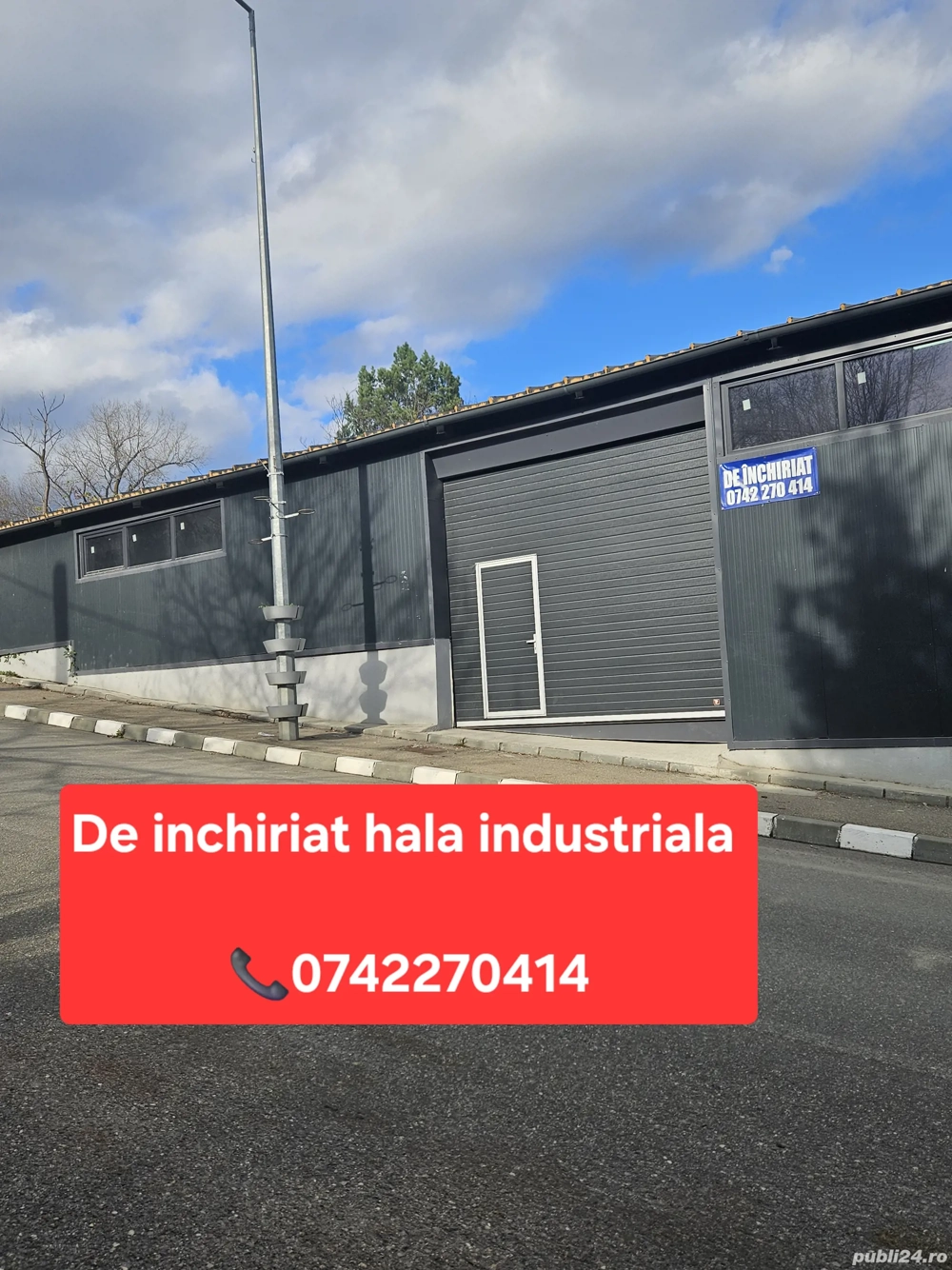 Inchiriere hala industriala Campina-Poiana Campina jud: Prahova