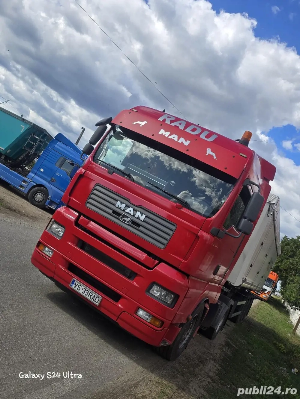 vand ansamblu MAN + bena Schmitz 55