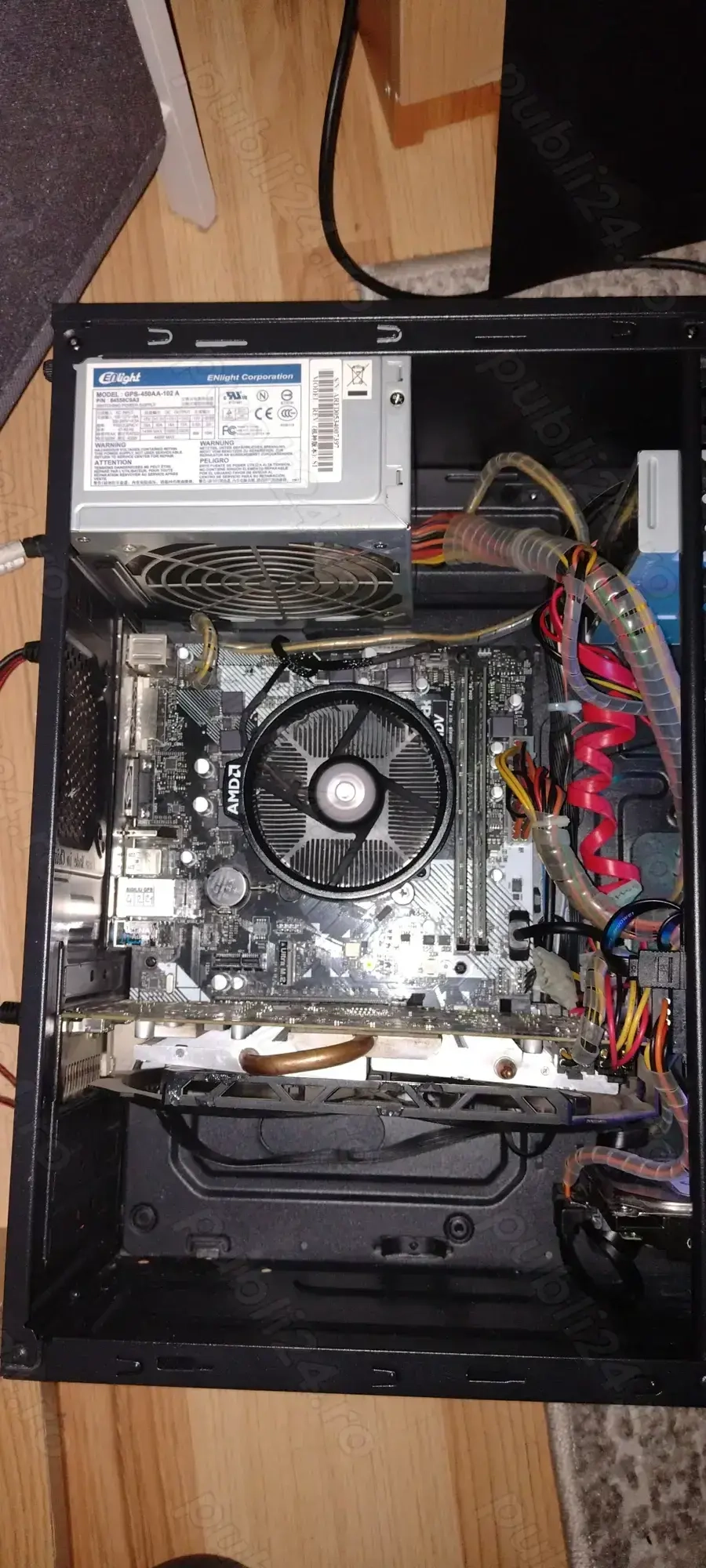 KIT PC AMD Ryzen 5 + Mo-Bo + 8 Gb ddr4 + SSD 240 Gb