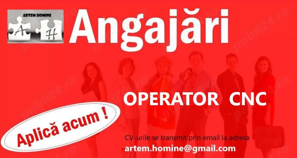 Operator CNC masina de indoit 