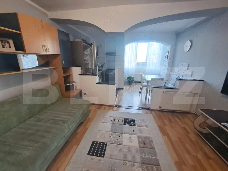 Apartament cu 2 camere aproape de Piata Astra - Mobilat si utilat complet