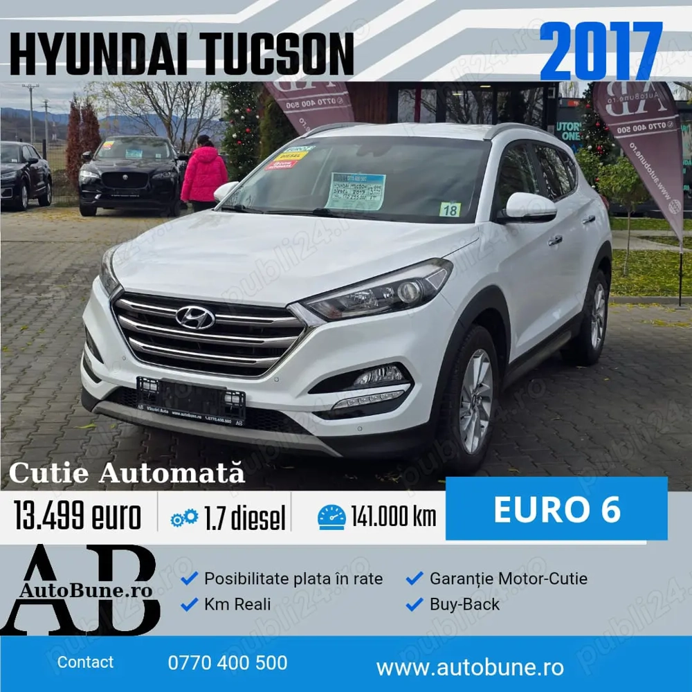 Hyundai Tucson 1.7 CRDI 141 CP