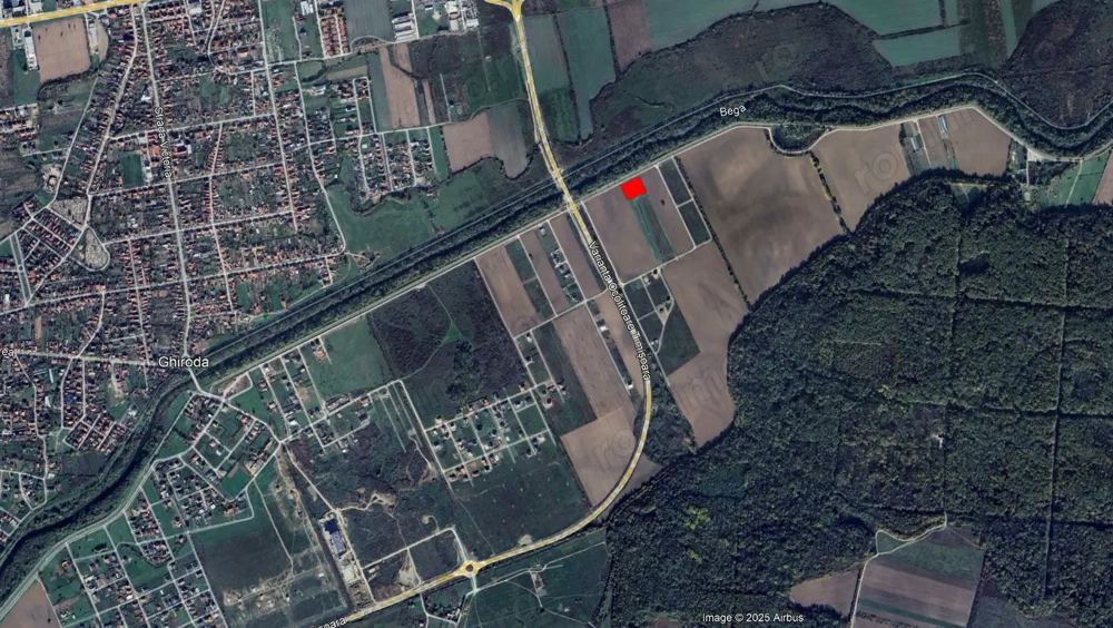Teren pentru agrement si spatiu verde, Ghiroda, zona Bistra, langa Bega