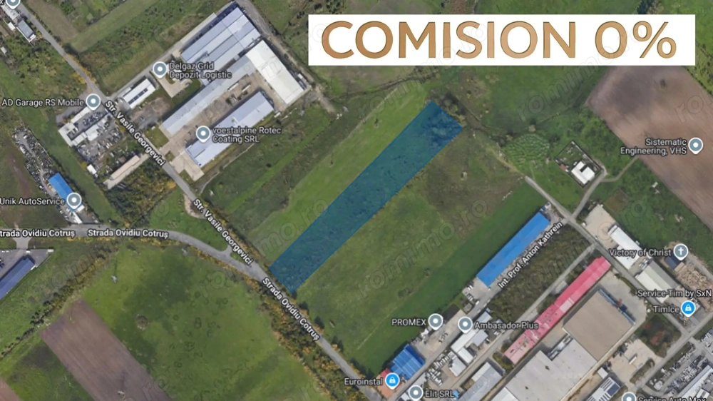 COMISION 0 | Teren intravilan | 17.700 mp | Zona Freidorf