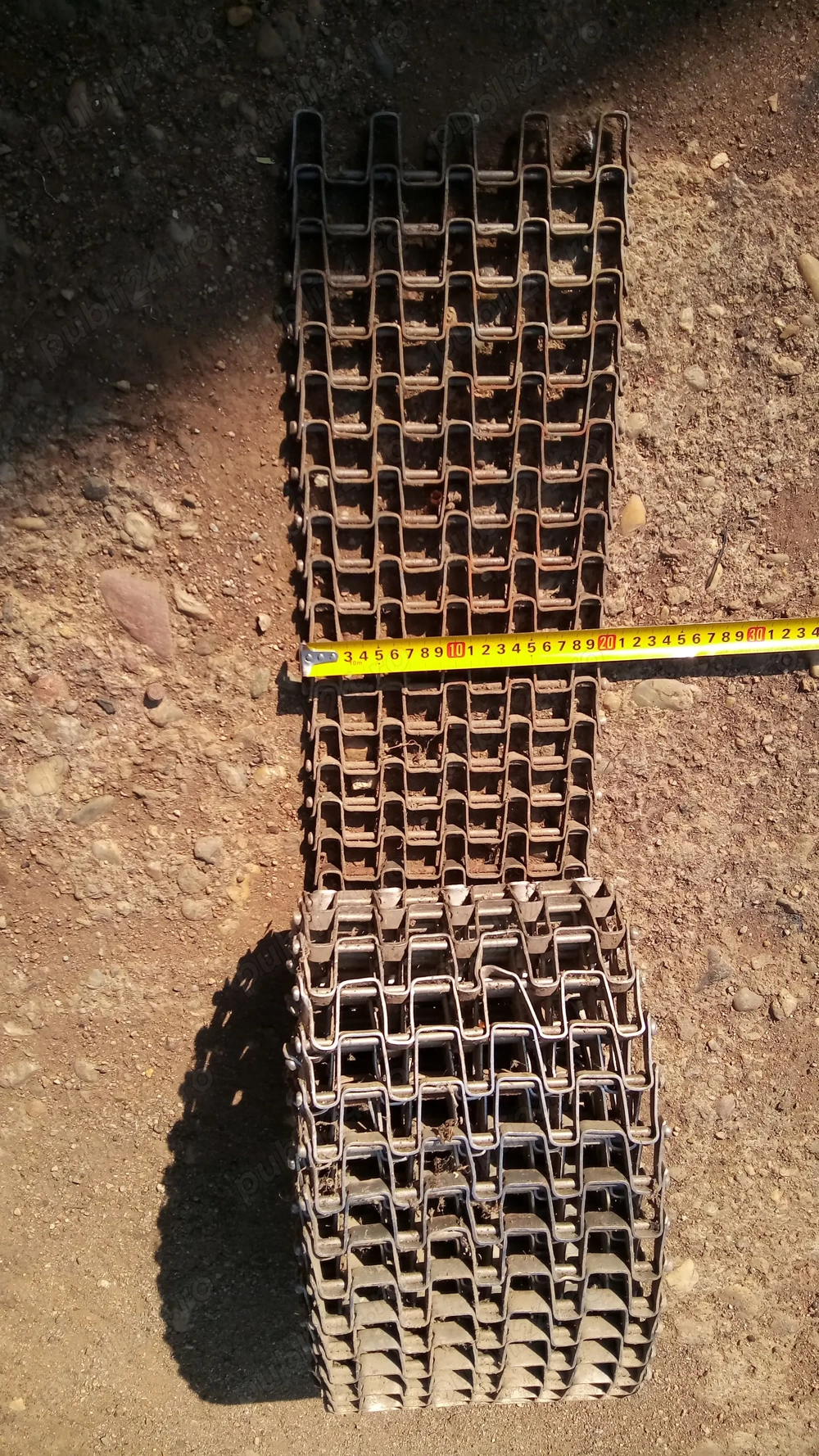 Lant transportor aluminiu MAT masina imprastiat ingrasaminte