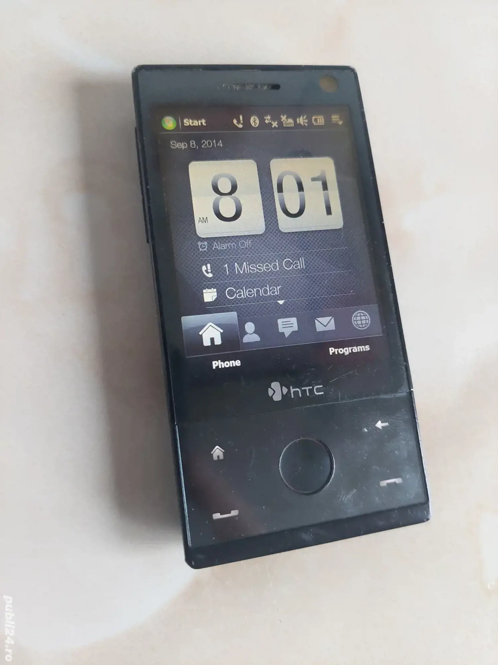 Vând HTC Diamond, în stare bună dar cu probleme la touch [poze reale]