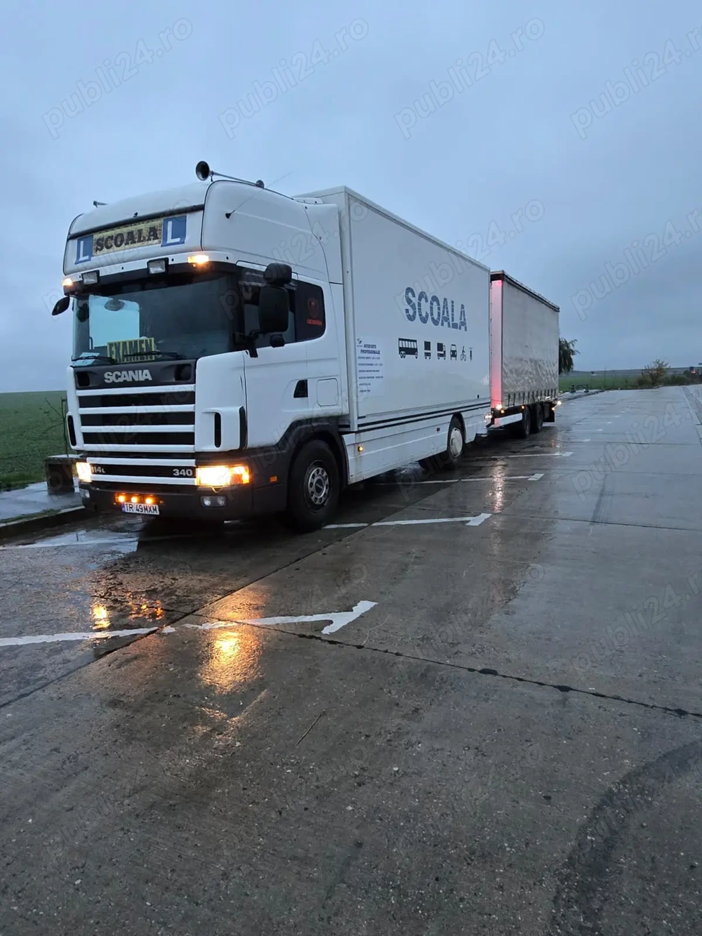 Scania R114 agreeata scoala