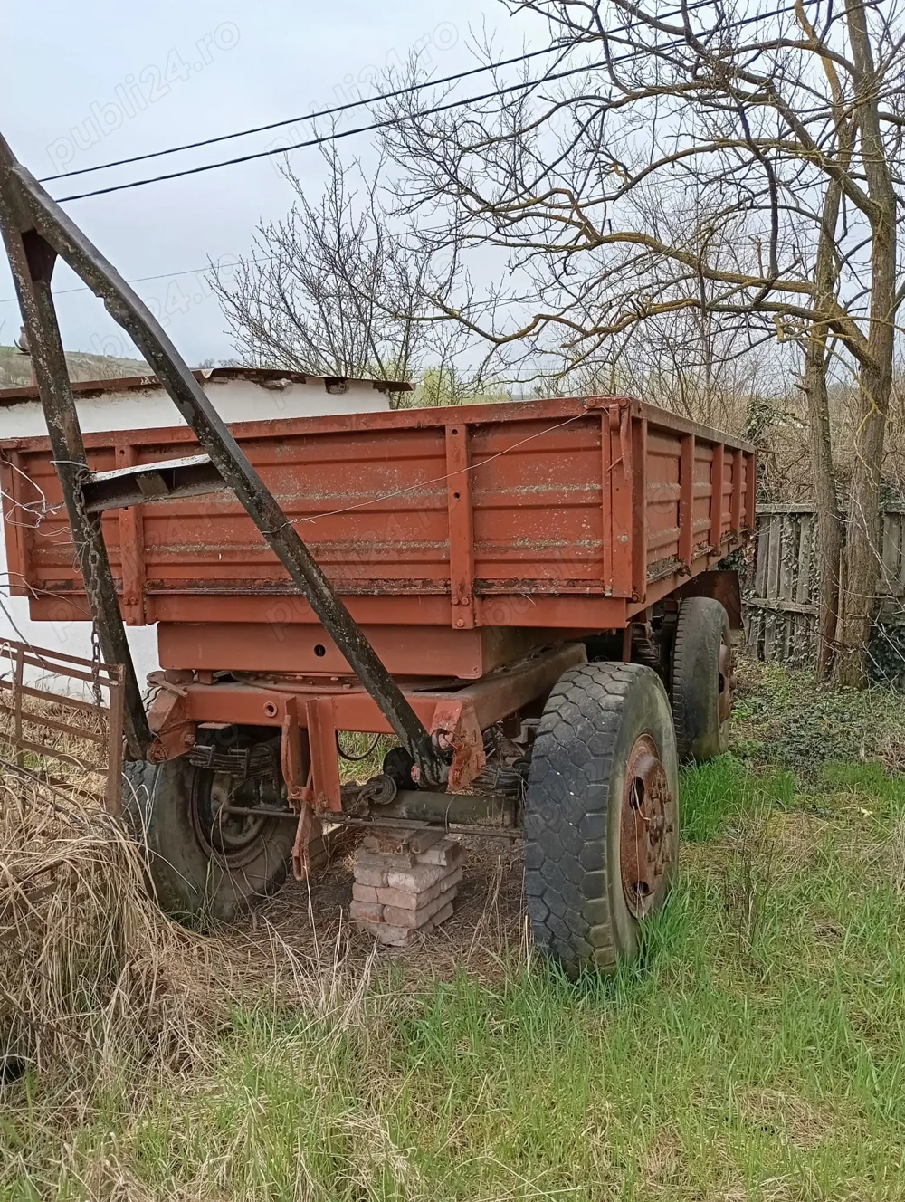 Vand remorca agricola in satul aruncuta  ,com.suatu ,cluj