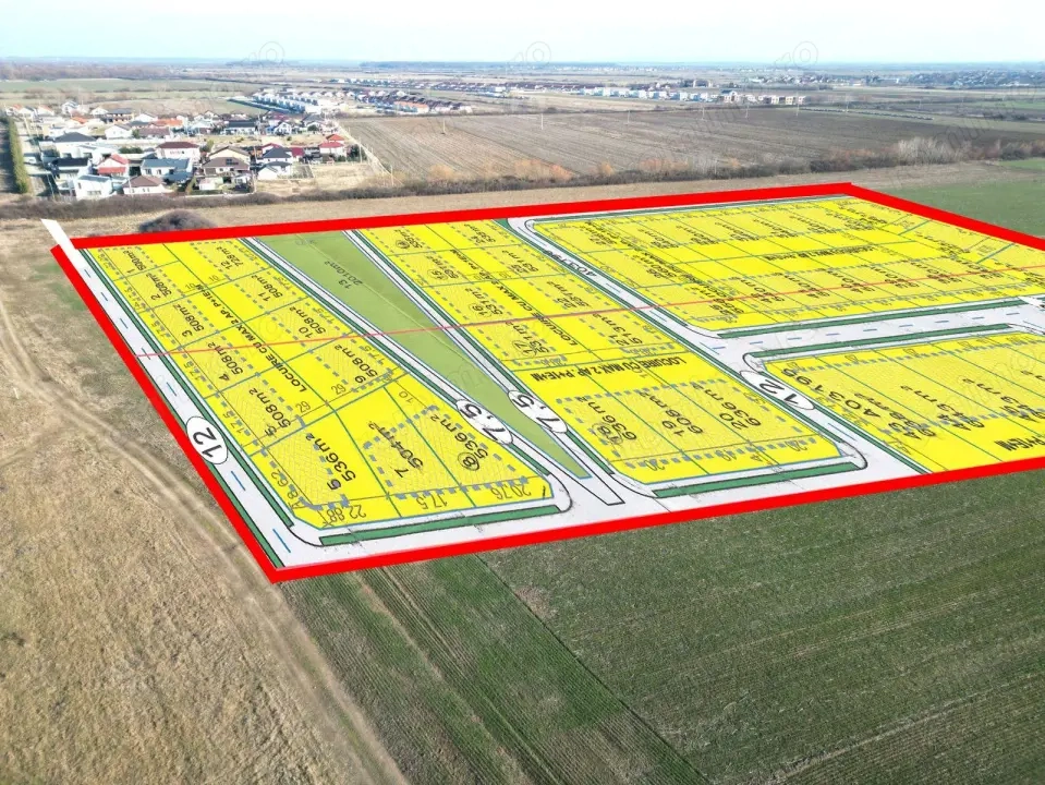 Parcele teren cu utilitati - Bucovat - Comision 0% 