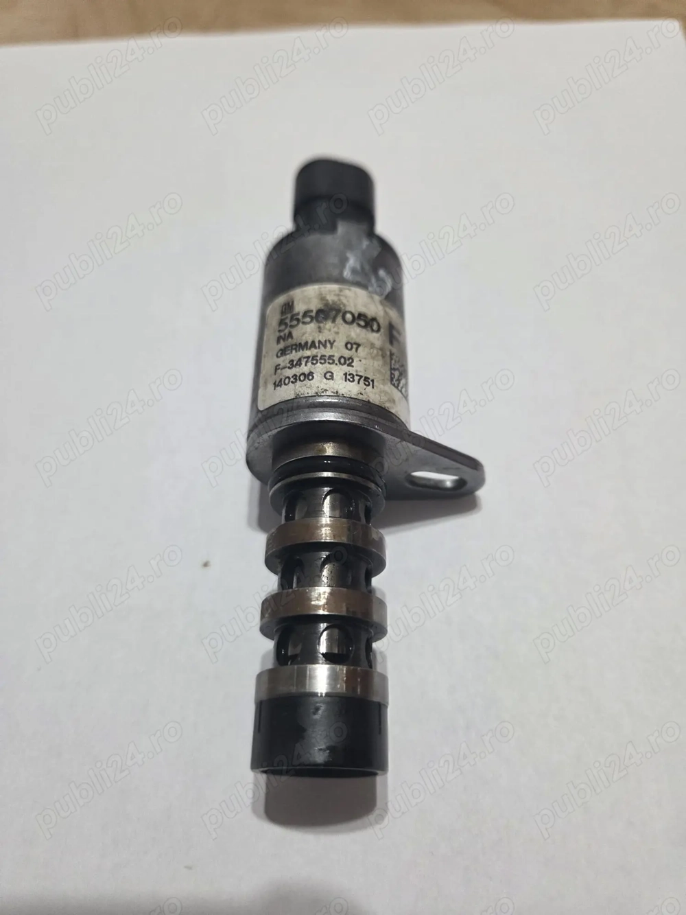 Supapa solenoid comanda, poziție arbore cu came