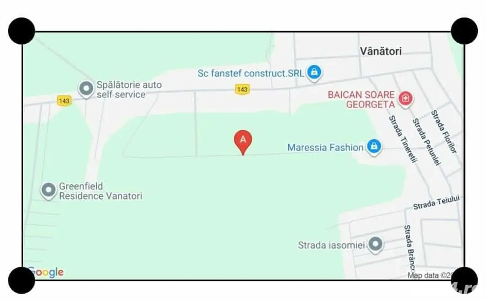 Teren zona de Nord-Autostrada A7