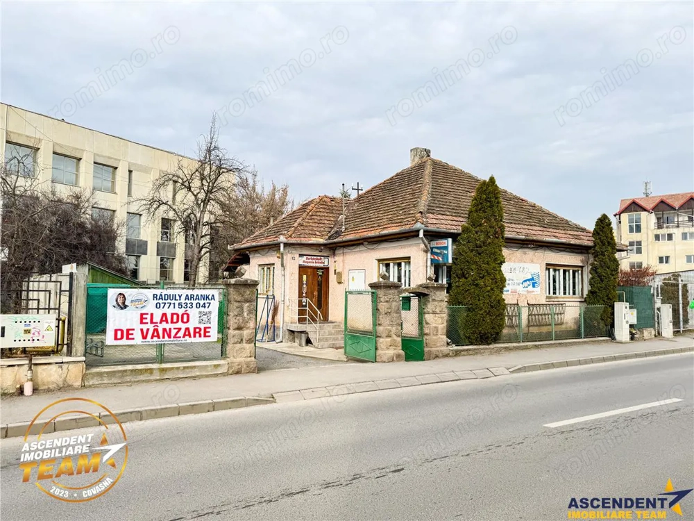 Casa individuala 126 mp,teren 549 mp, rezidential comercial,Central,Sfantu Gheorghe