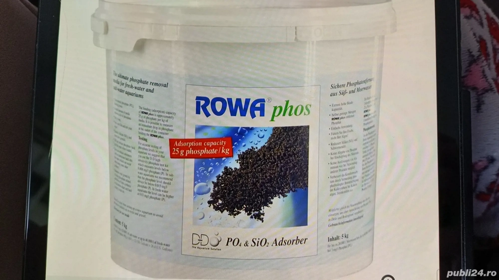 Rowa phos 5000ml pentru acvarii marine 