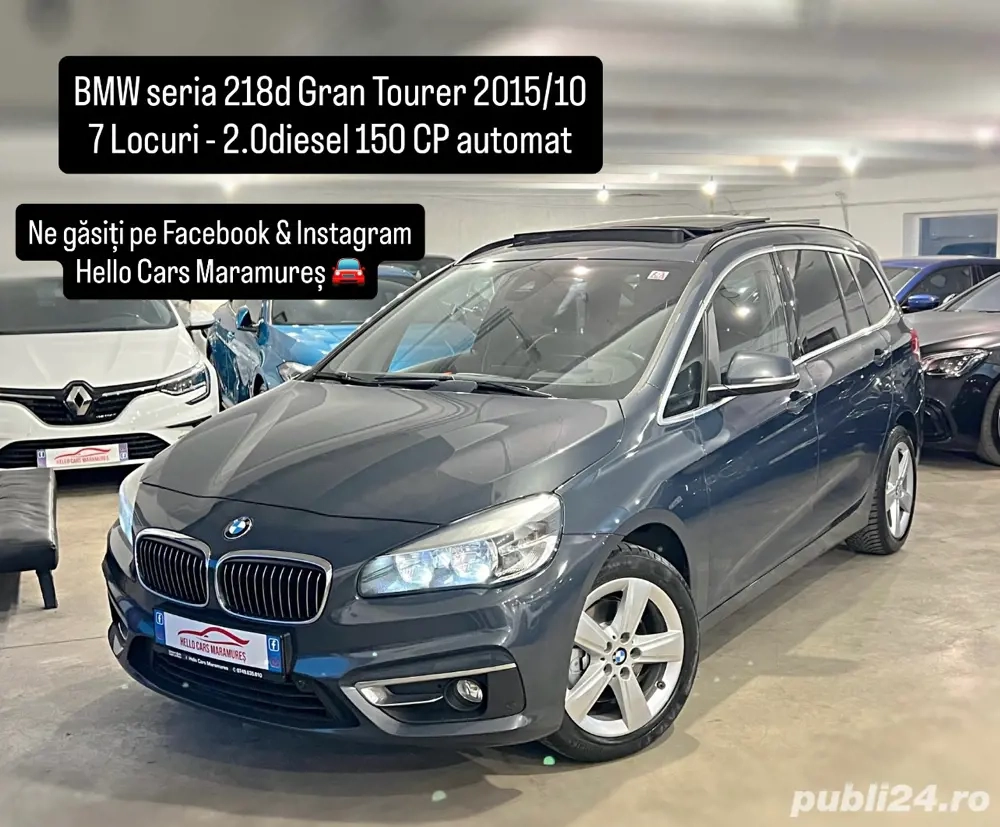 BMW 218d Gran-Tourer 7 locuri Luxury Edition