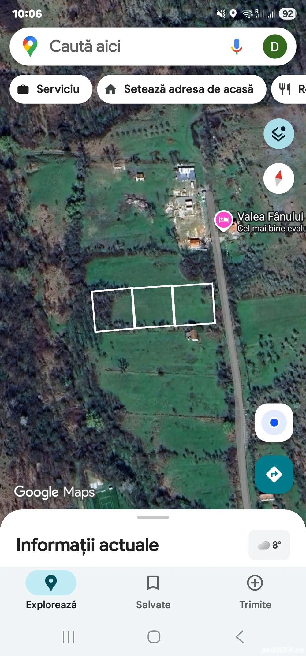 Vând teren intravilan