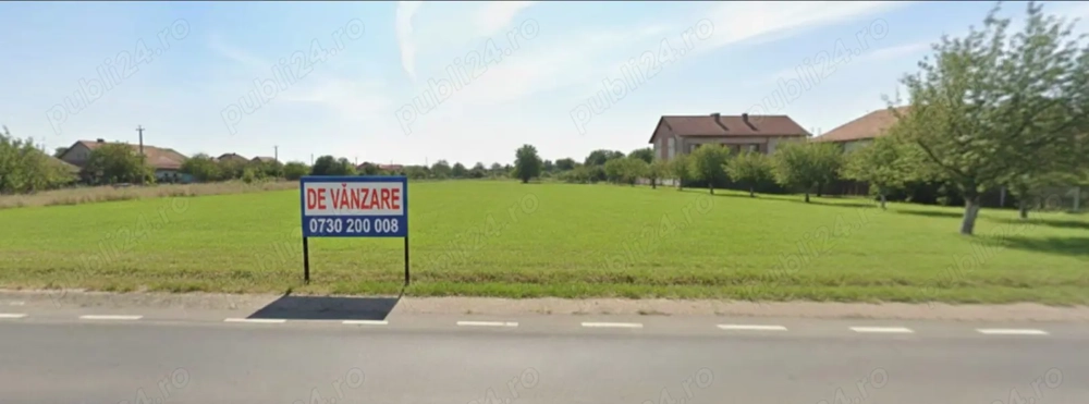 Teren intravilan 5000 mp Tamadau Mare   deschidere 35 metri la DN3