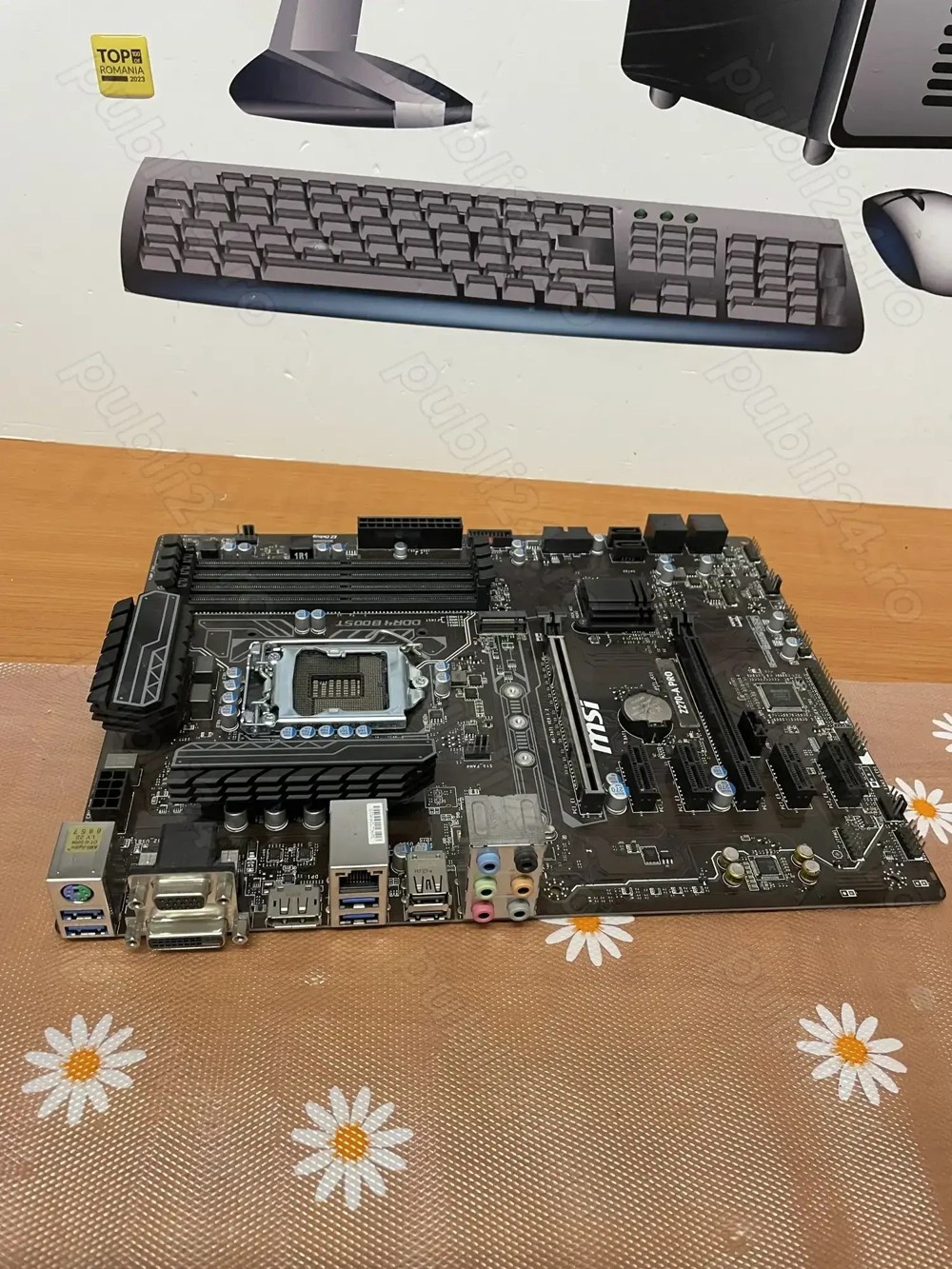 Placa de baza gaming LGA1151 MSI Z270-A Pro, garantie 6 luni