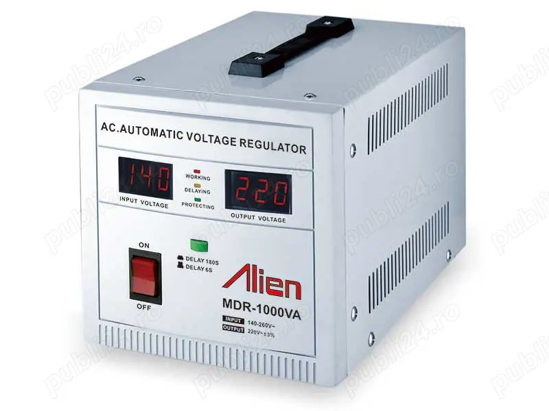 Stabilizator tensiune 1000VA servomotor Alien