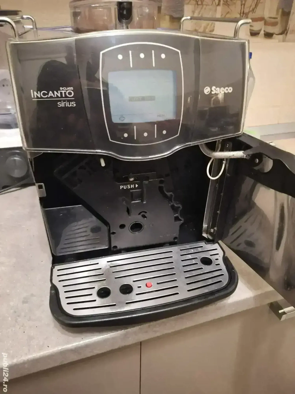 expresor cafea boabe 