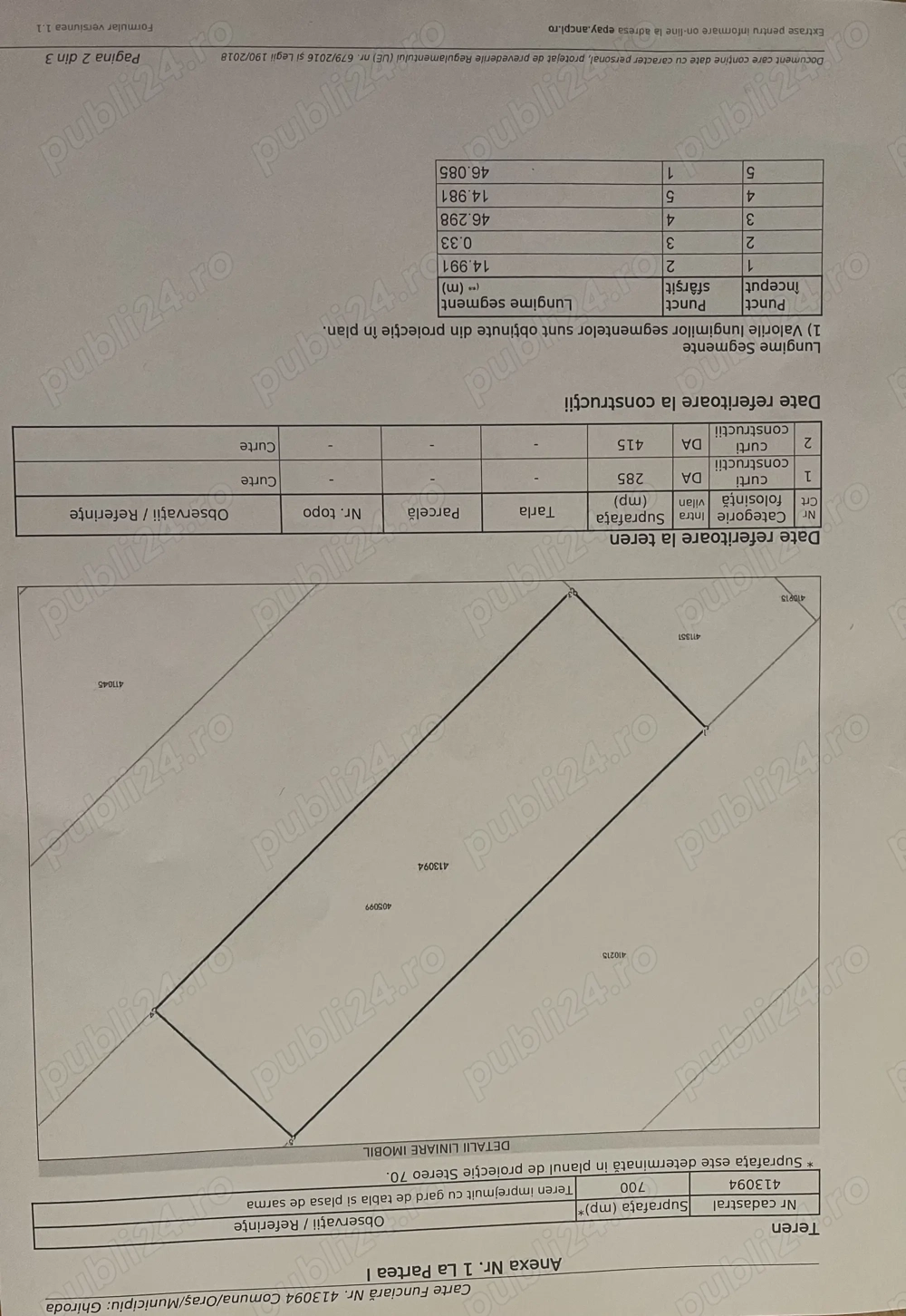 Vind teren intravilan în Giarmata Vii