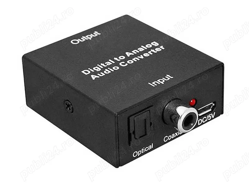 Convertor audio optic digital la analog