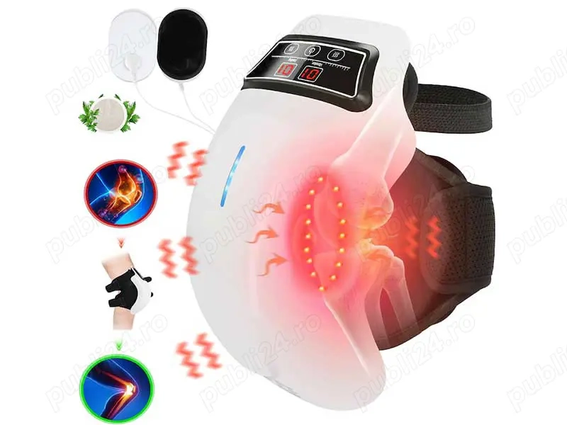 Aparat de masaj pentru genunchi cu tehnologie laser