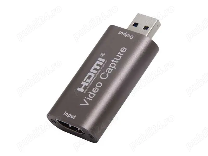 Placa captura HDMI FullHD USB