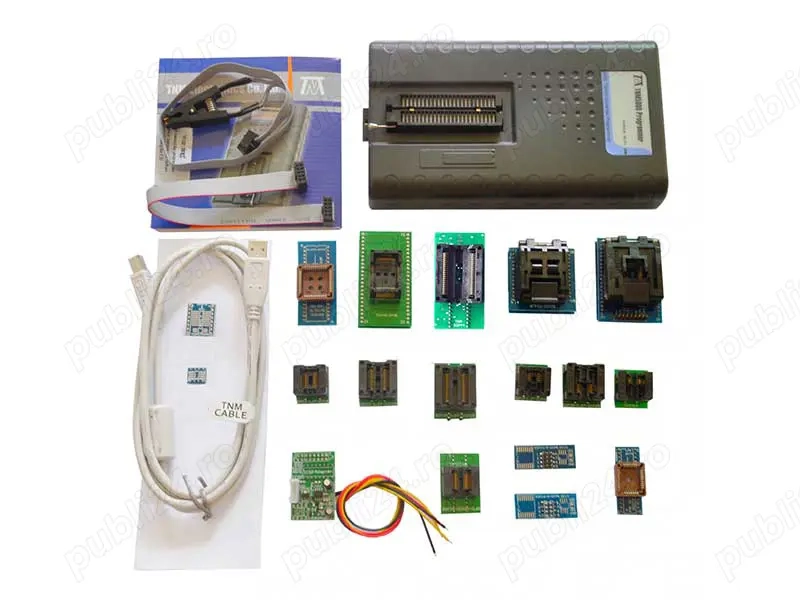 Programator memorii TNM5000 cu adaptoare