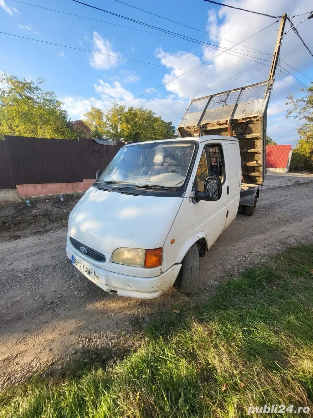 Ford Transit basculabil = rate cu buletinul 