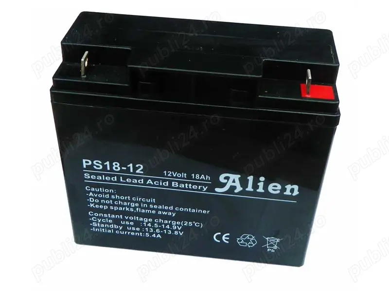 Acumulator plumb-acid 12V 18A Alien 