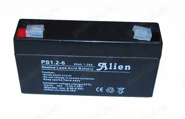 Acumulator plumb-acid 6V 1.2A Alien