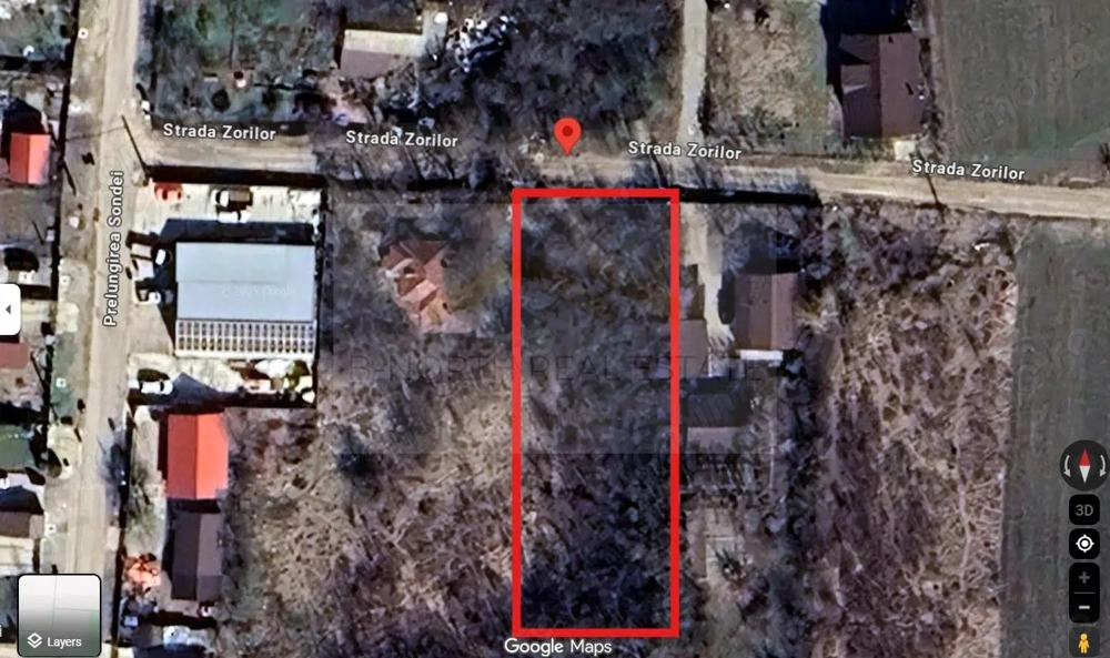 Teren 1.600 mp în Periș, lângă Profi, deschidere 20 ml