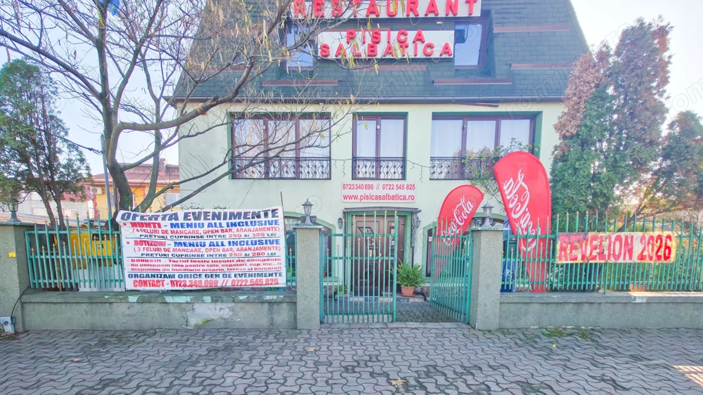 De vânzare – Proprietate comercială tip Restaurant & Salon Evenimente