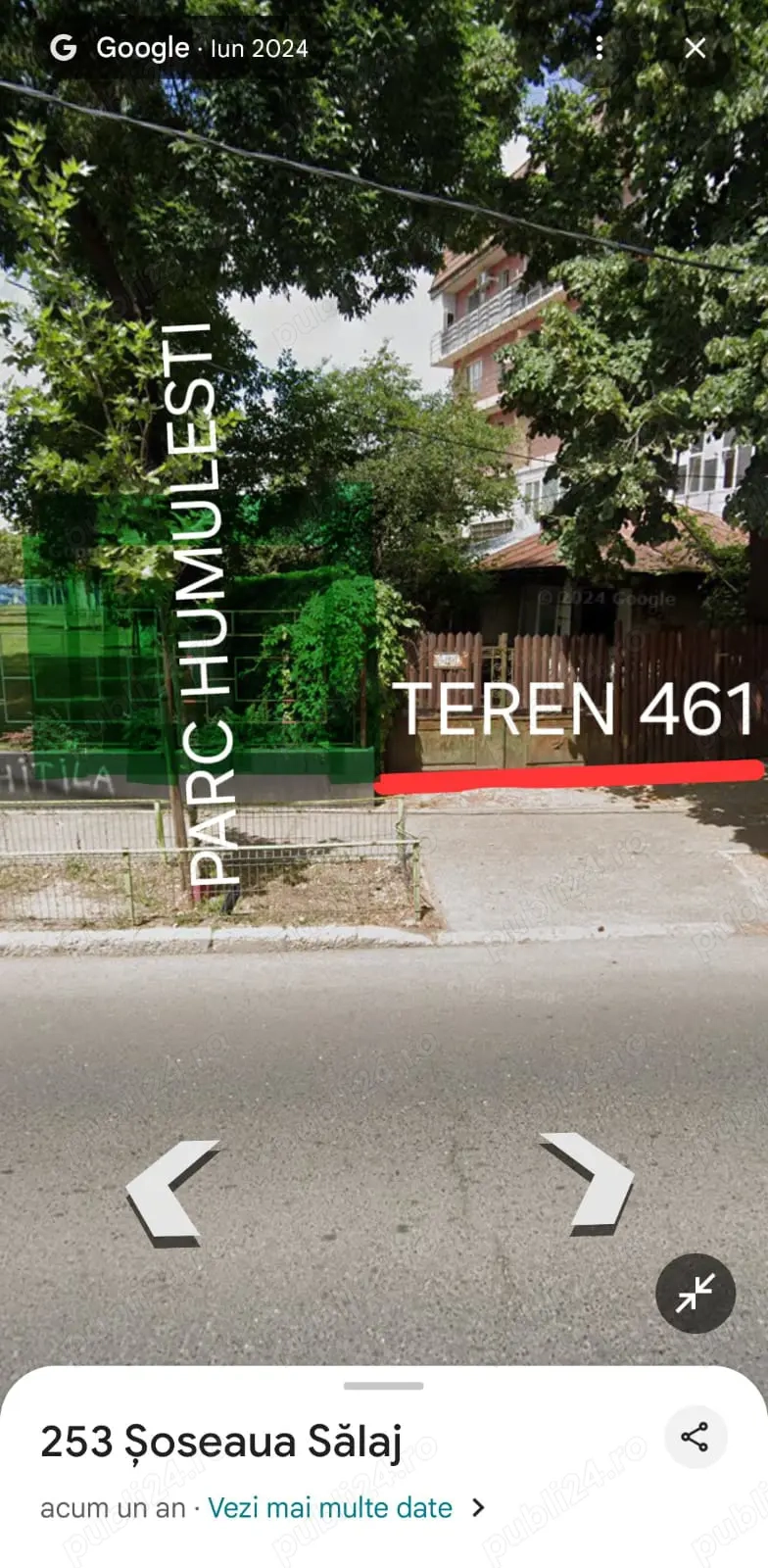 Teren sos Salaj de vanzare 