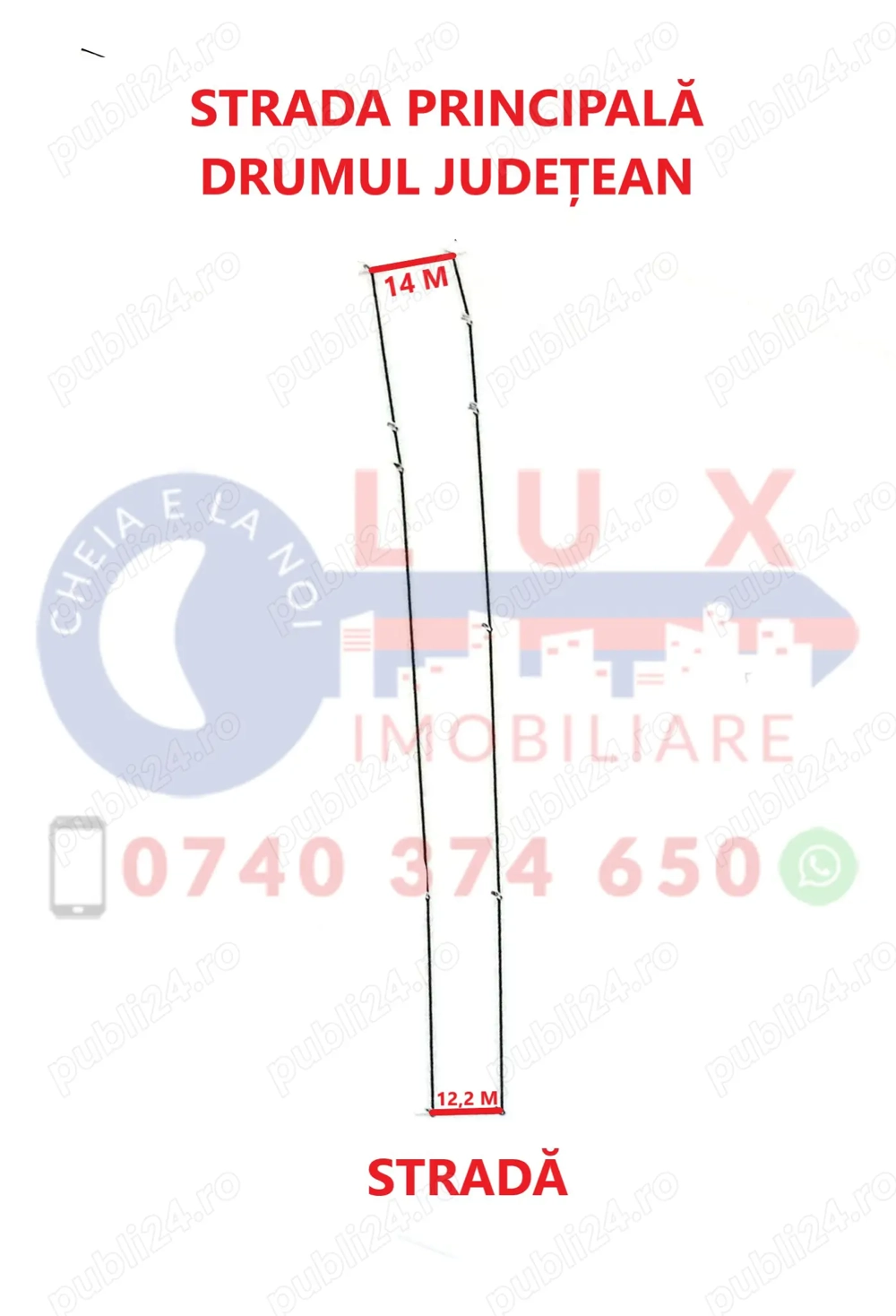 ID 7896 Teren intravilan - Dunăvățu de Jos - DRUMUL JUDEȚEAN