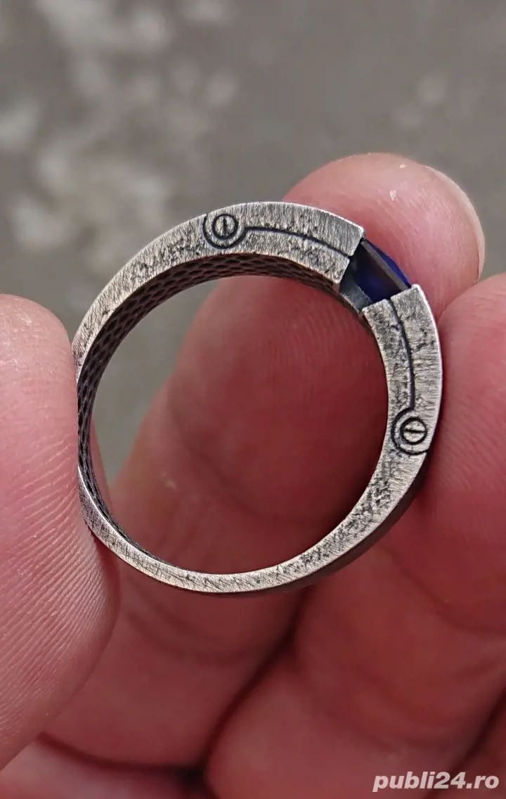 Inel Substance zone argint.