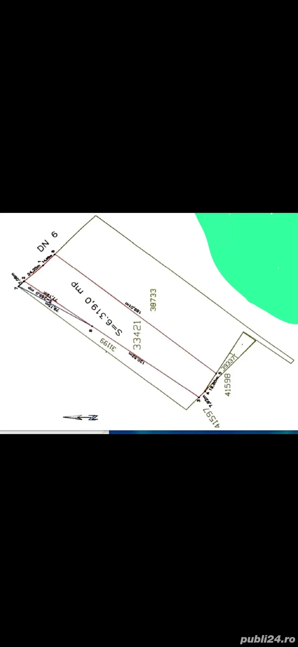 Teren intravilan 6.584 mp, P+4, Strada Craiovei   acces direct