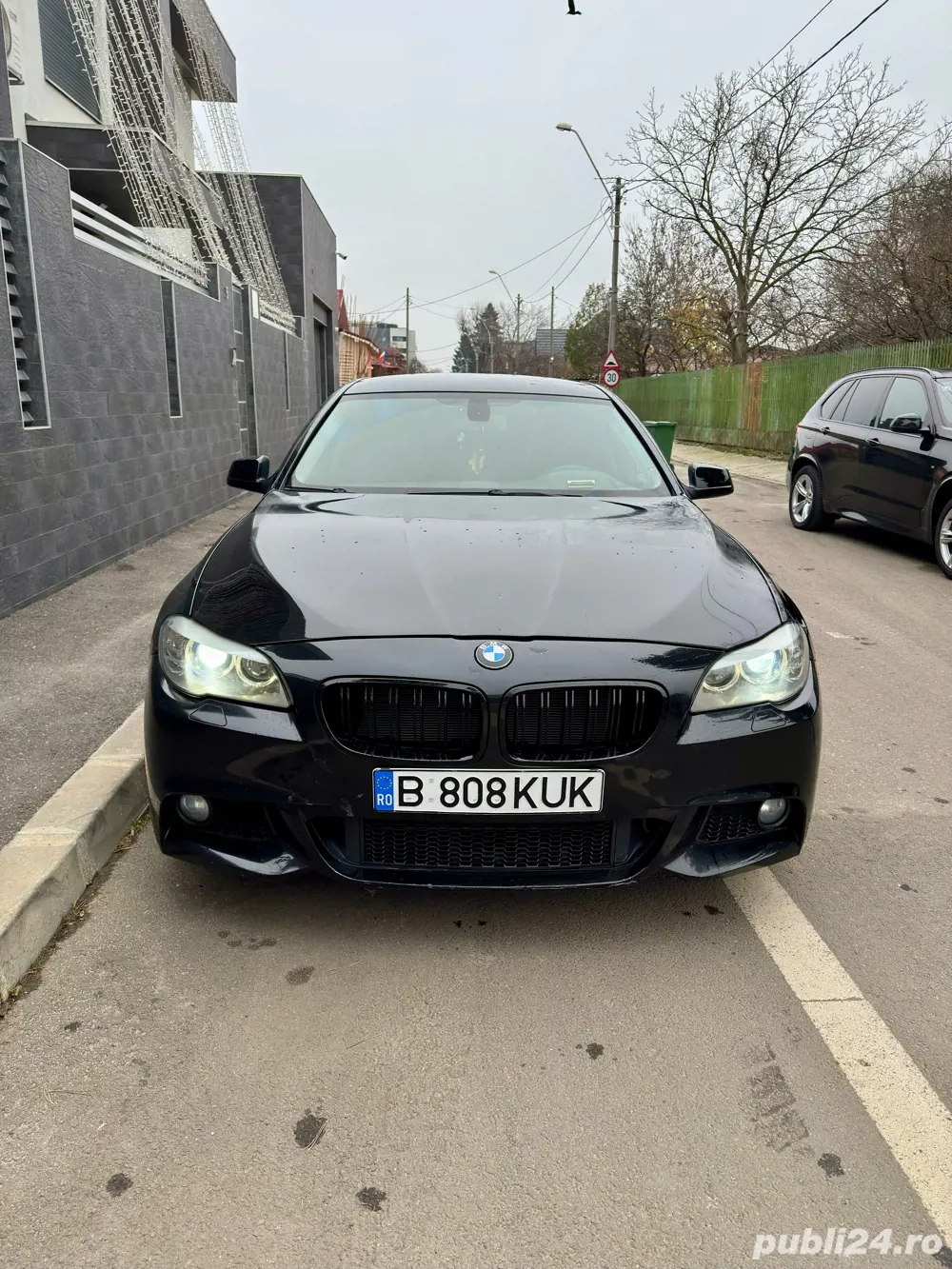 BMW F10 520d Pachet M, Navigatie, Lumini Ambientale, km reali, incalzire scaune, piele, faruri led