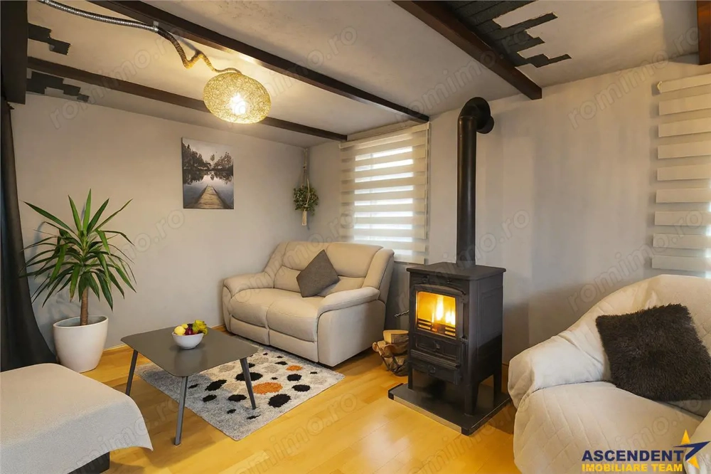 3D! Cabana cu autenticitate,mobilata,utilata, teren700mp,sera,Podu Oltului,Brasov