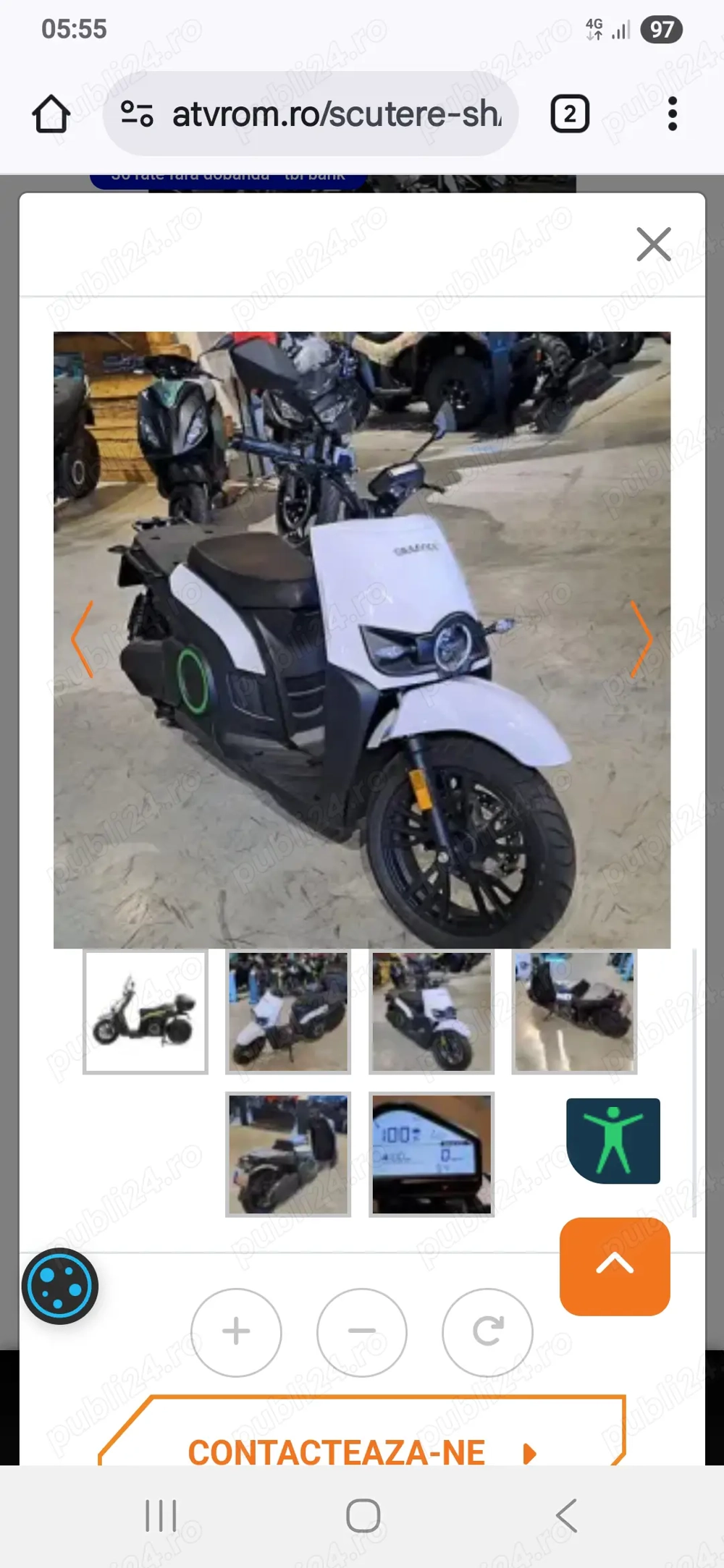 Vand scuter Silance HS Nou.