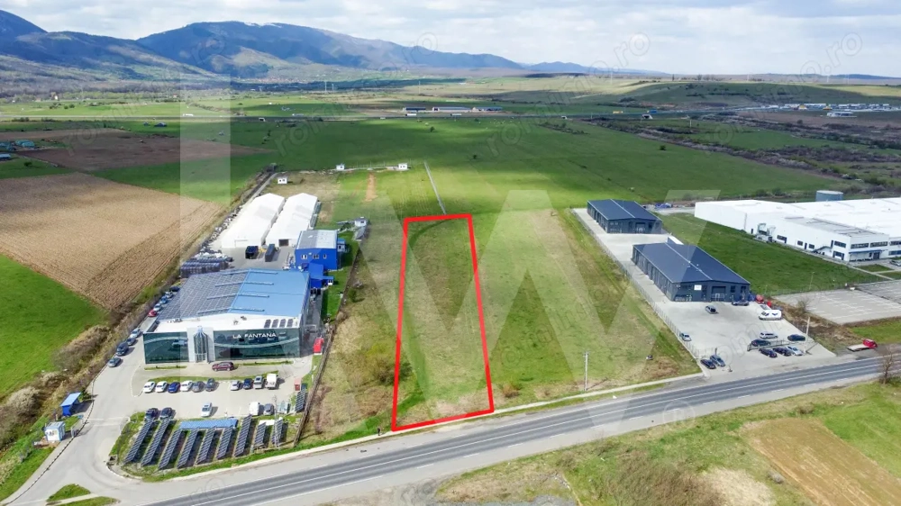 Oportunitate de Investiție sau Construcție Hală – Teren 3.900 mp | Tălmaciu