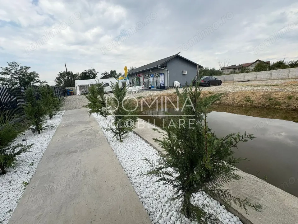 Vânzare spațiu comercial cu teren 1.077 mp, la doar 50 m de DN 67 – Câlnic